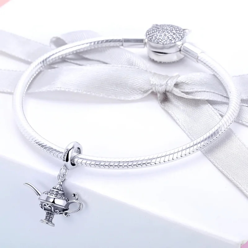 (immagine per) Charm Pendente tipo Pandora Lampada di Aladino - SCC703 - Visualizza 2