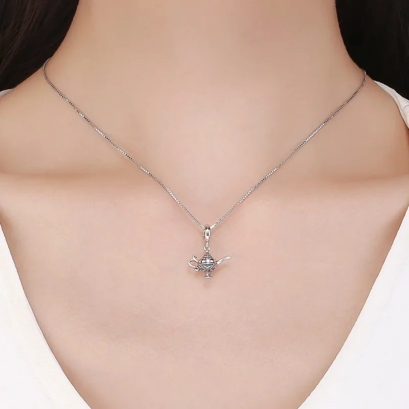 (immagine per) Charm Pendente tipo Pandora Lampada di Aladino - SCC703 - Visualizza 4