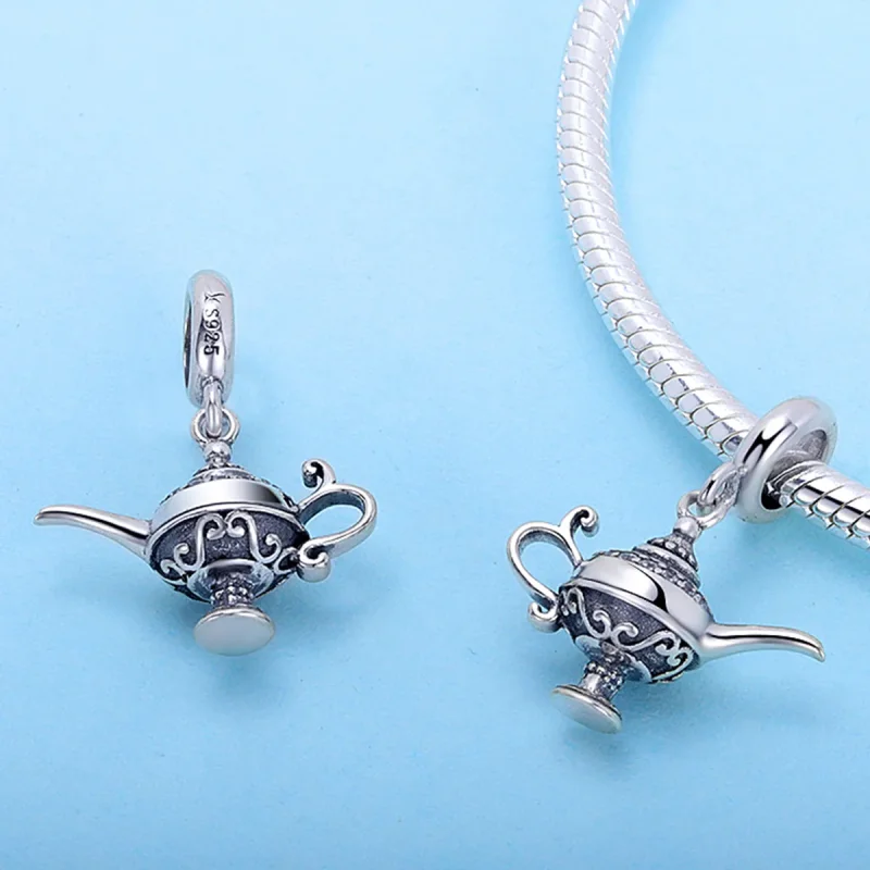 (immagine per) Charm Pendente tipo Pandora Lampada di Aladino - SCC703 - Visualizza 5