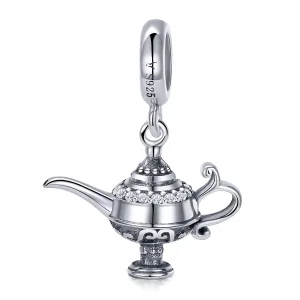 (immagine per) Charm Pendente tipo Pandora Lampada di Aladino - SCC703