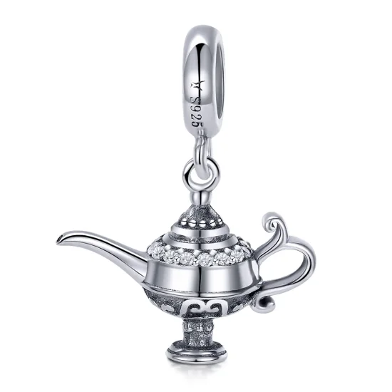 (immagine per) Charm Pendente tipo Pandora Lampada di Aladino - SCC703