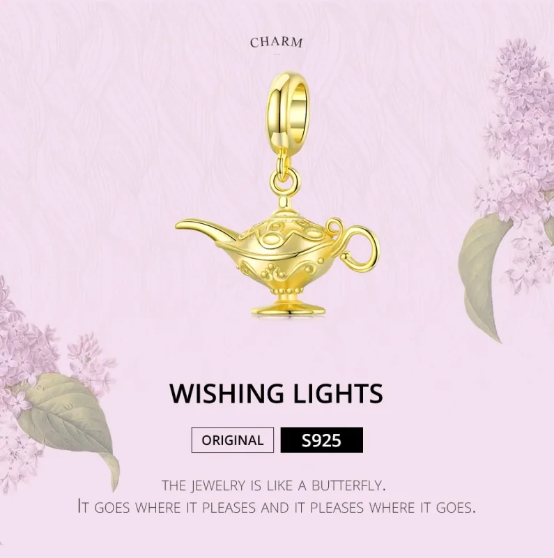 (immagine per) Charm Pendente tipo Pandora Lampada magica - SCC1819 - Visualizza 6