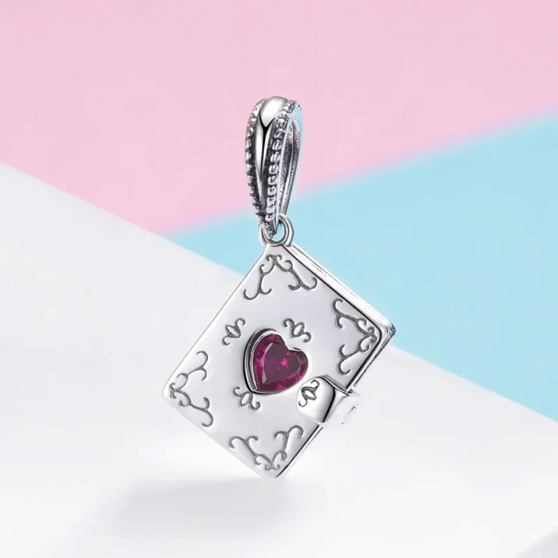 (immagine per) Charm Pendente tipo Pandora Lettera d'amore - SCC980 - Visualizza 2