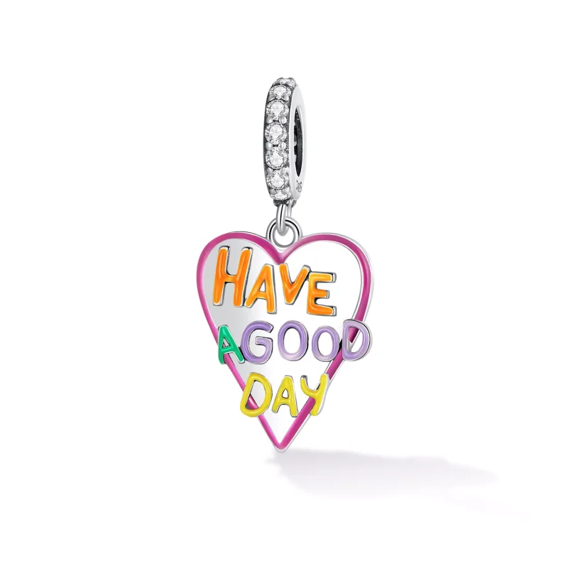 (immagine per) Charm Pendente tipo Pandora Lettere d'amore - SCC2234 - Visualizza 2
