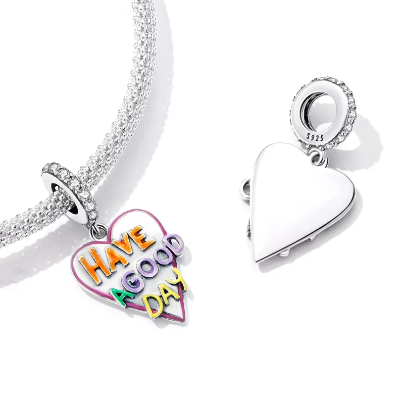 (immagine per) Charm Pendente tipo Pandora Lettere d'amore - SCC2234 - Visualizza 4