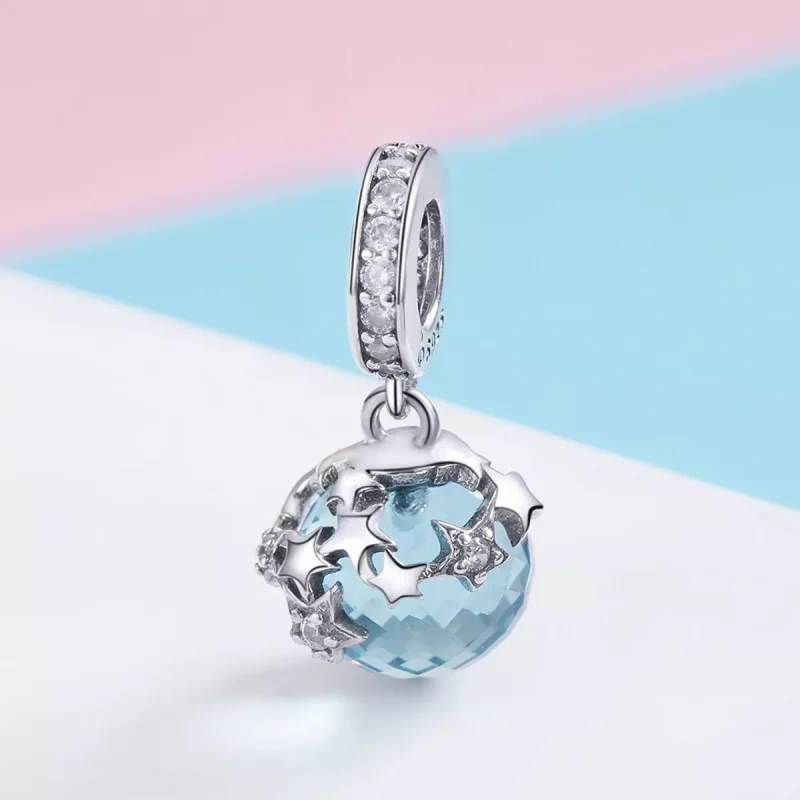 (immagine per) Charm Pendente tipo Pandora Luce stellare - BSC029 - Visualizza 2