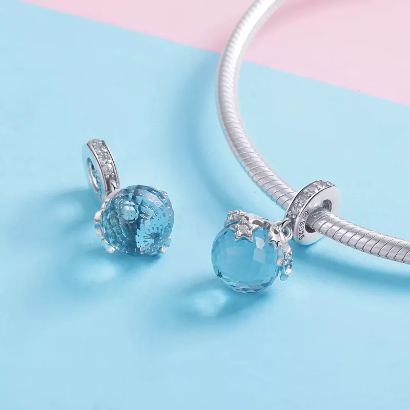 (immagine per) Charm Pendente tipo Pandora Luce stellare - BSC029 - Visualizza 4