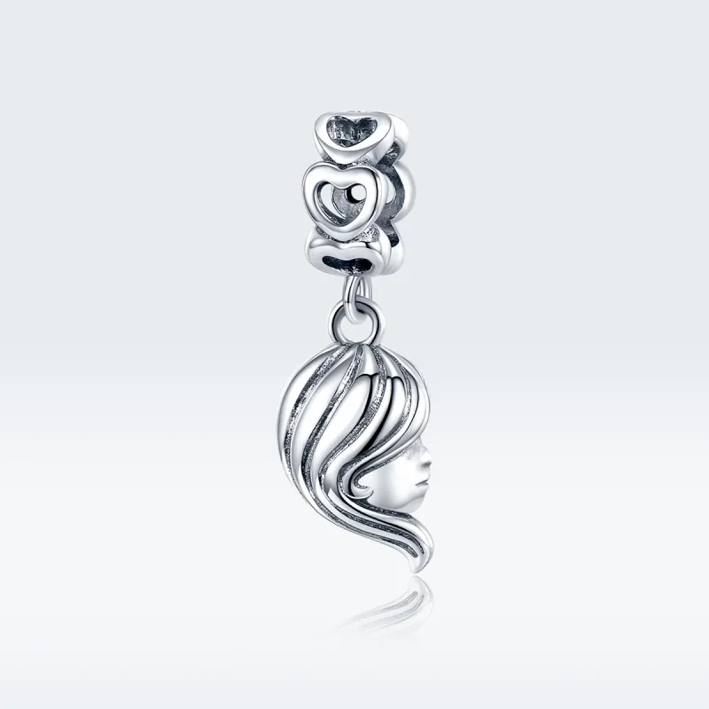 (immagine per) Charm Pendente tipo Pandora Madre e figlia - BSC275 - Visualizza 5