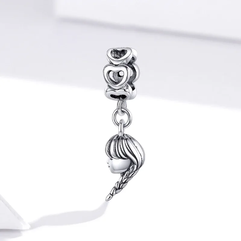 (immagine per) Charm Pendente tipo Pandora Madre e figlia - BSC276 - Visualizza 2