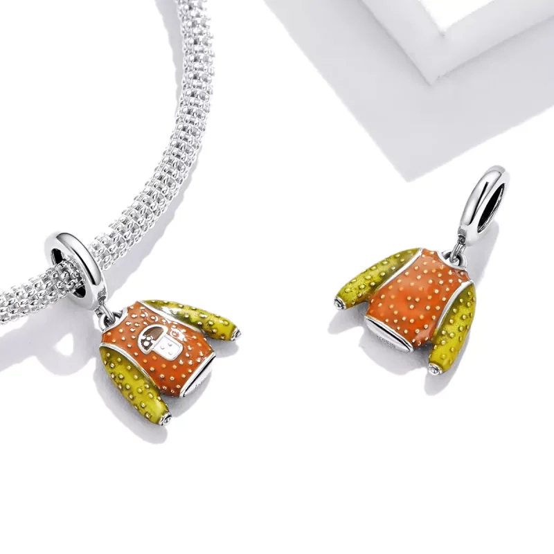 (immagine per) Charm Pendente tipo Pandora Maglione caldo - BSC483 - Visualizza 4