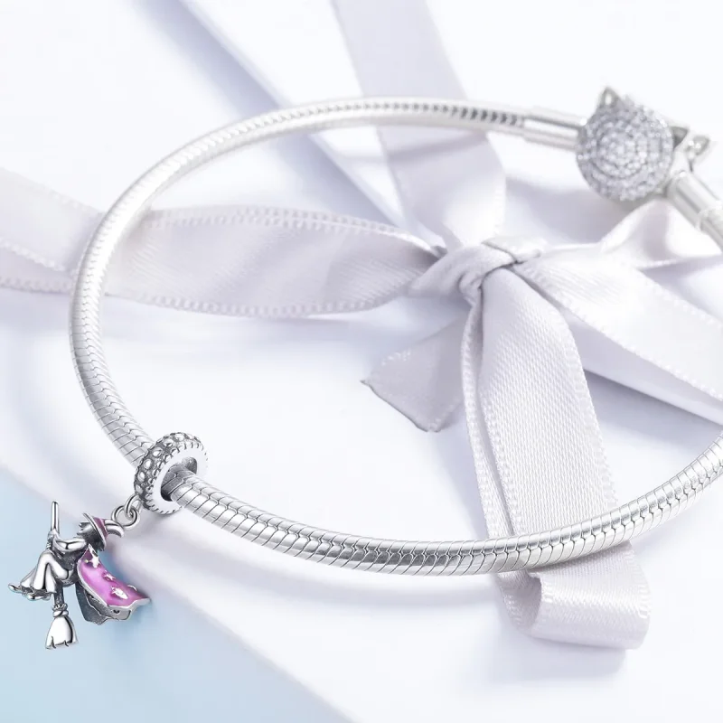 (immagine per) Charm Pendente tipo Pandora mago di Oz - SCC914 - Visualizza 3