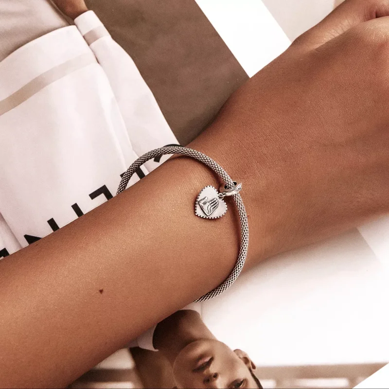 (immagine per) Charm Pendente tipo Pandora Mani amorevoli cilene del deserto - SCC2112 - Visualizza 5