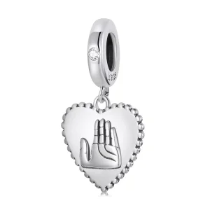 (immagine per) Charm Pendente tipo Pandora Mani amorevoli cilene del deserto - SCC2112