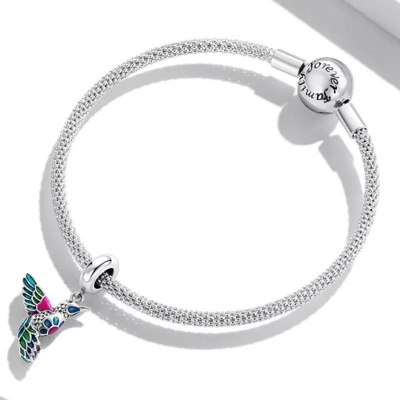(immagine per) Charm Pendente tipo Pandora Martin pescatore - SCC2126 - Visualizza 3