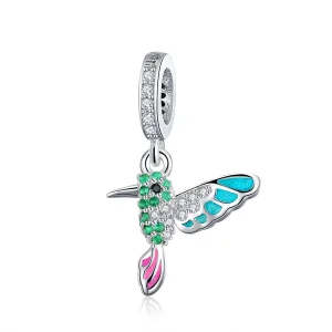 (immagine per) Charm Pendente tipo Pandora Martin pescatore - SCC991