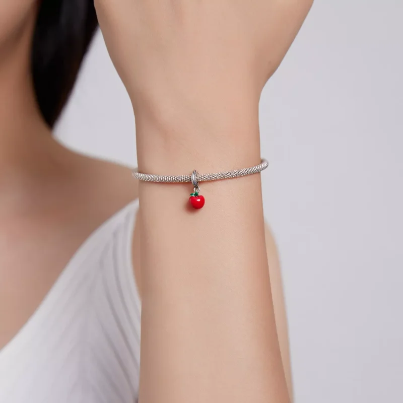 (immagine per) Charm Pendente tipo Pandora Mela rossa - SCC1913 - Visualizza 5