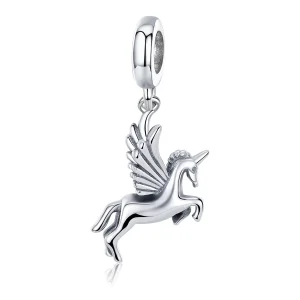 (immagine per) Charm Pendente tipo Pandora Memoria di unicorno - SCC704