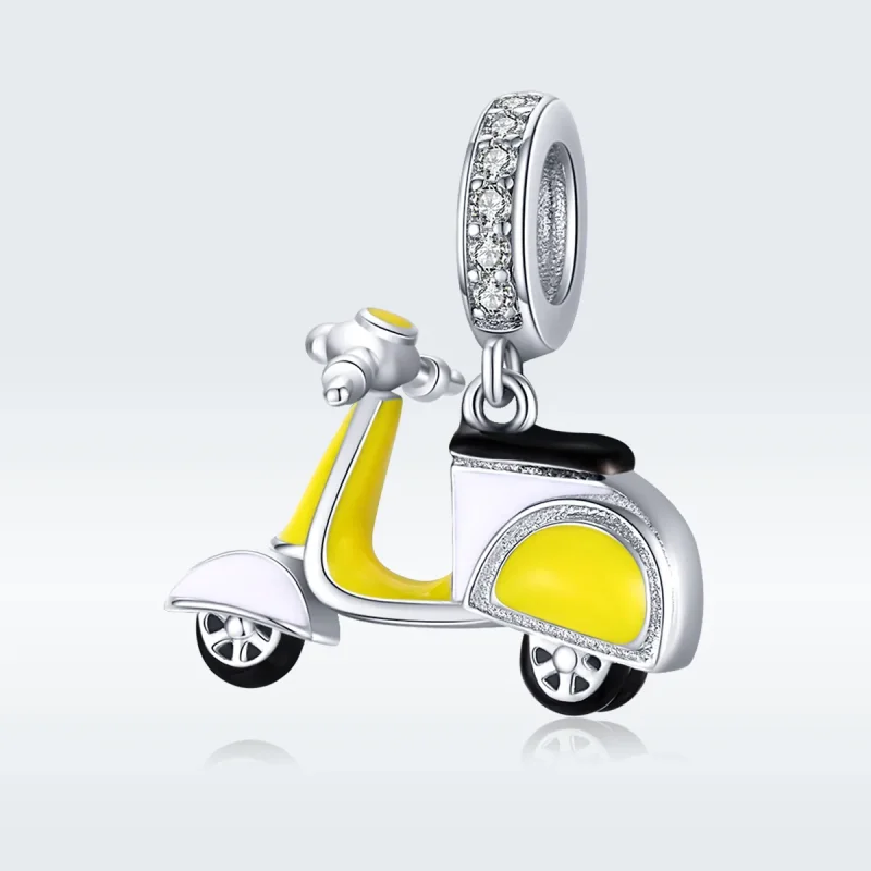 (immagine per) Charm Pendente tipo Pandora Motociclo - BSC136 - Visualizza 5