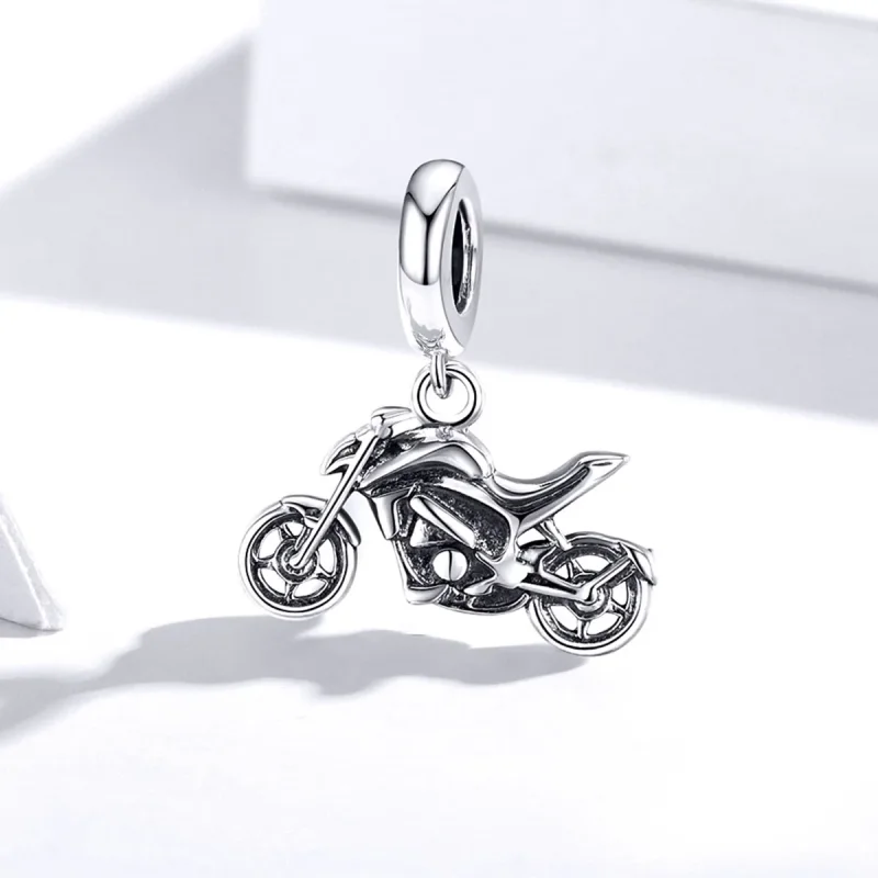 (immagine per) Charm Pendente tipo Pandora Motociclo - SCC1712 - Visualizza 2