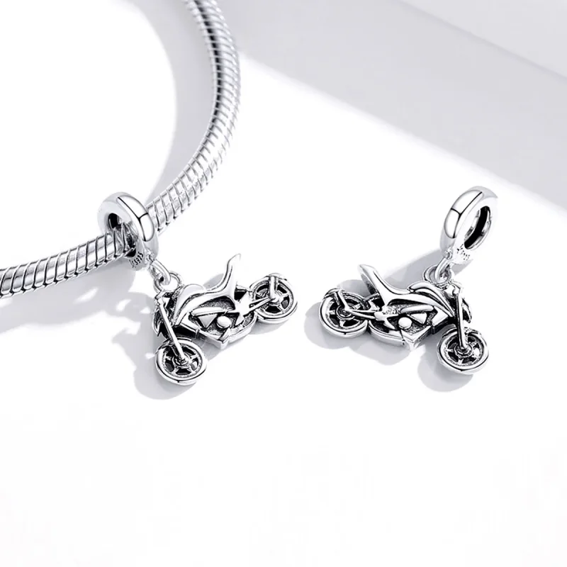 (immagine per) Charm Pendente tipo Pandora Motociclo - SCC1712 - Visualizza 4