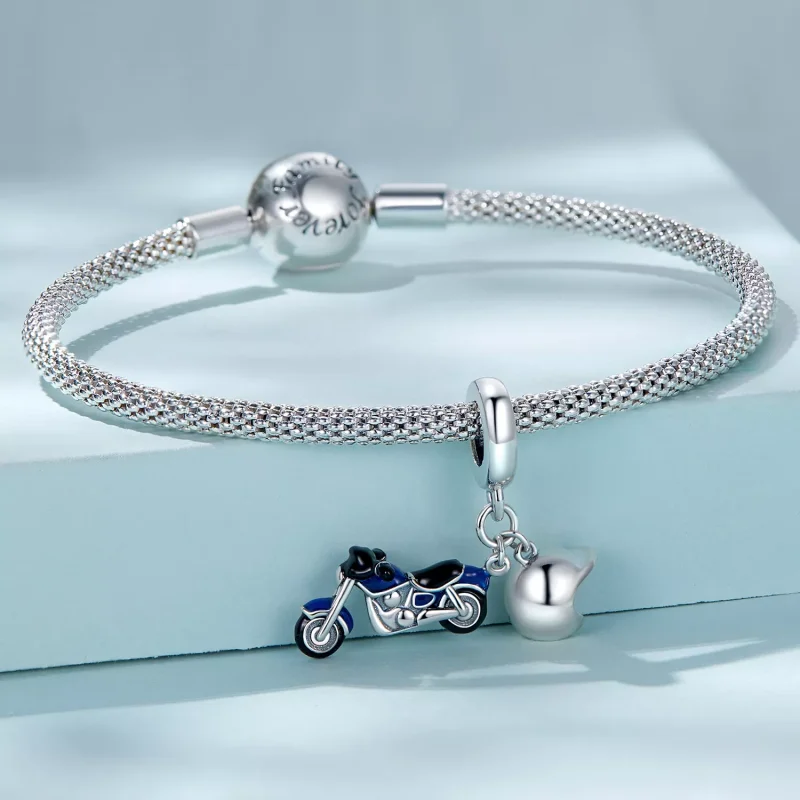 (immagine per) Charm Pendente tipo Pandora Motociclo - SCC2364 - Visualizza 3