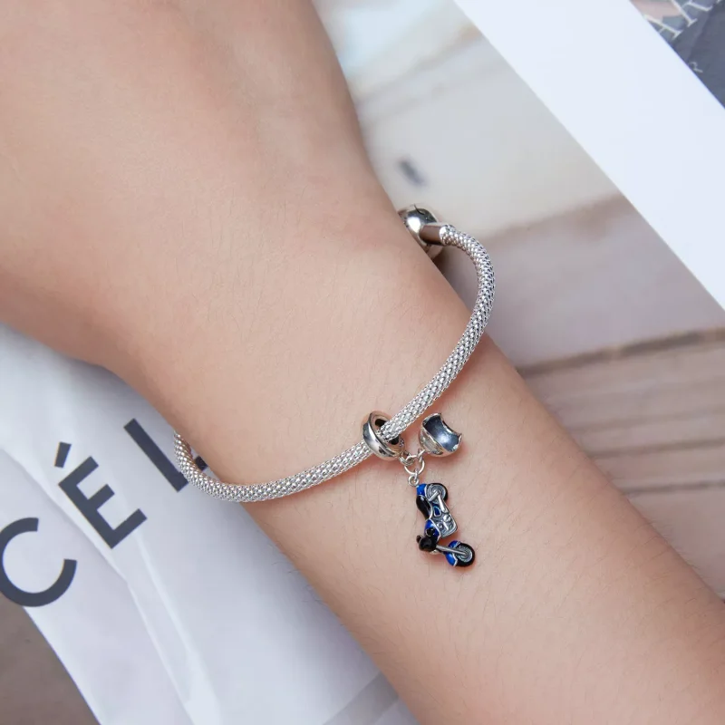 (immagine per) Charm Pendente tipo Pandora Motociclo - SCC2364 - Visualizza 5