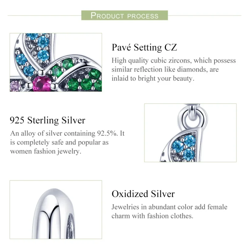(immagine per) Charm Pendente tipo Pandora Mulino a vento - SCC971 - Visualizza 7