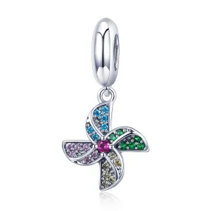 (immagine per) Charm Pendente tipo Pandora Mulino a vento - SCC971