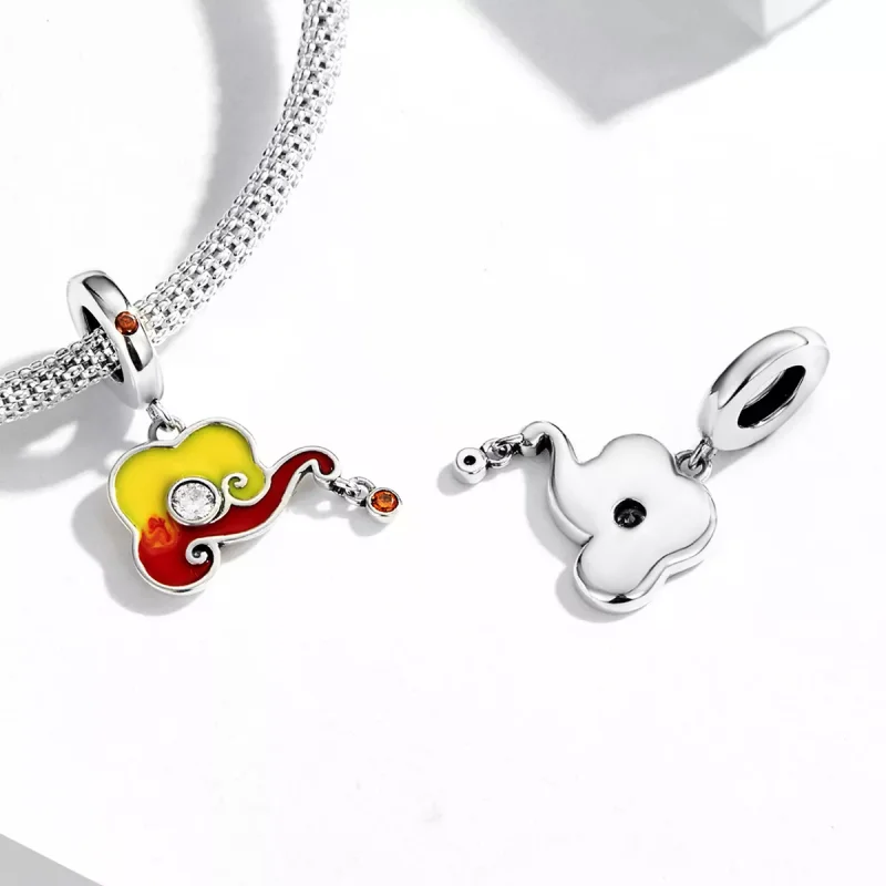 (immagine per) Charm Pendente tipo Pandora Nube - SCC2068 - Visualizza 4
