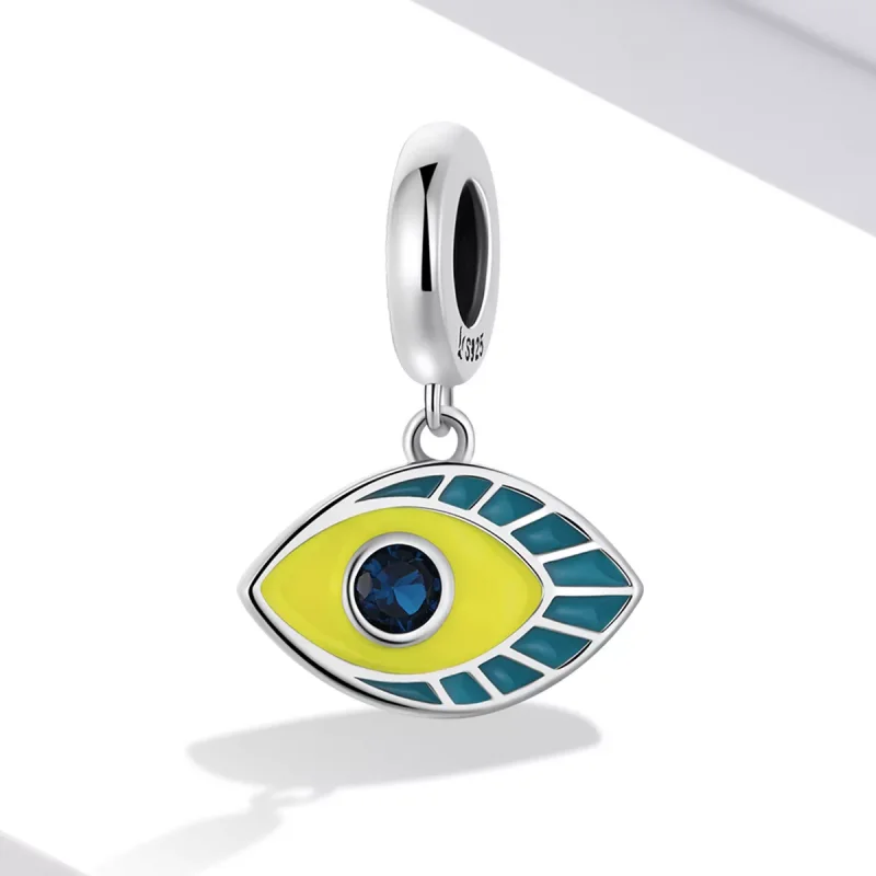 (immagine per) Charm Pendente tipo Pandora Occhio del diavolo semplice - SCC2167 - Visualizza 2