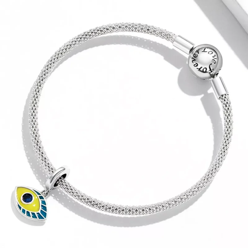 (immagine per) Charm Pendente tipo Pandora Occhio del diavolo semplice - SCC2167 - Visualizza 3