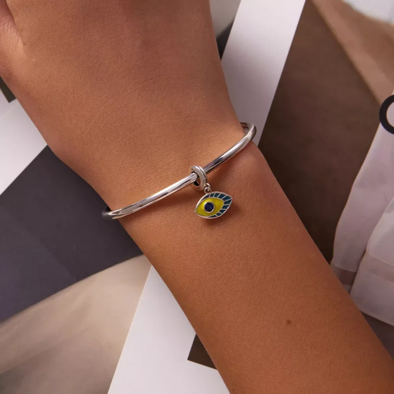 (immagine per) Charm Pendente tipo Pandora Occhio del diavolo semplice - SCC2167 - Visualizza 5
