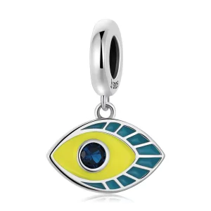 (immagine per) Charm Pendente tipo Pandora Occhio del diavolo semplice - SCC2167