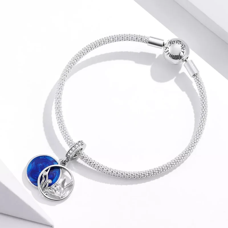 (immagine per) Charm Pendente tipo Pandora Oceano da sogno - SCC1586 - Visualizza 4