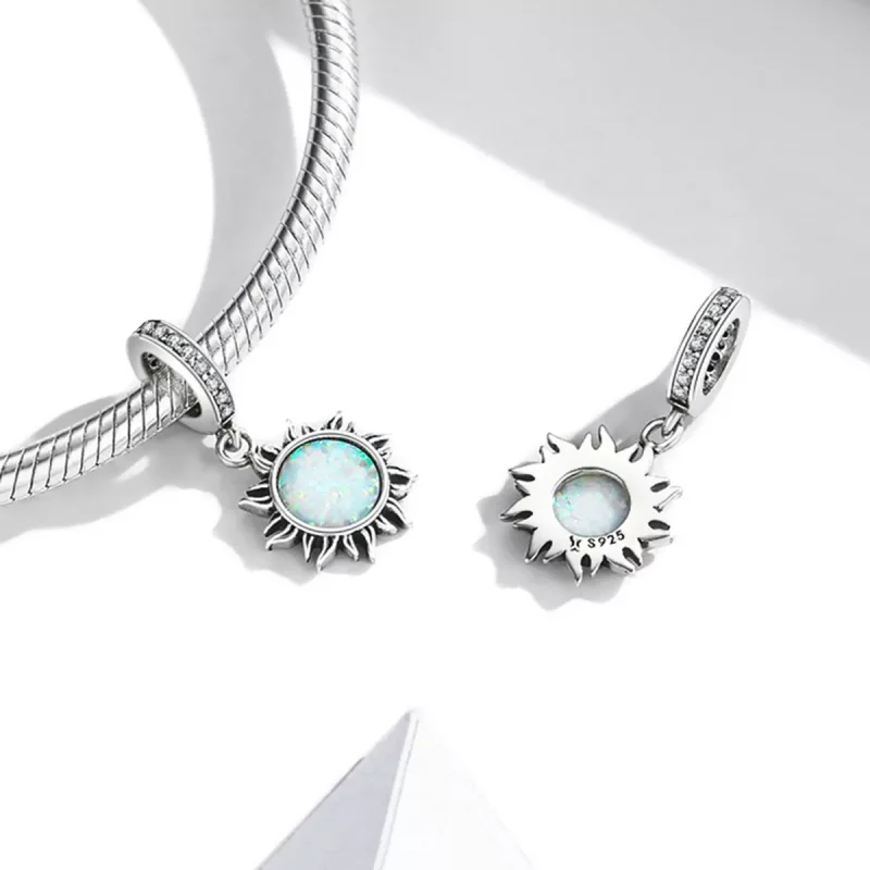 (immagine per) Charm Pendente tipo Pandora Opale Piccolo Sole - SCC2005 - Visualizza 4