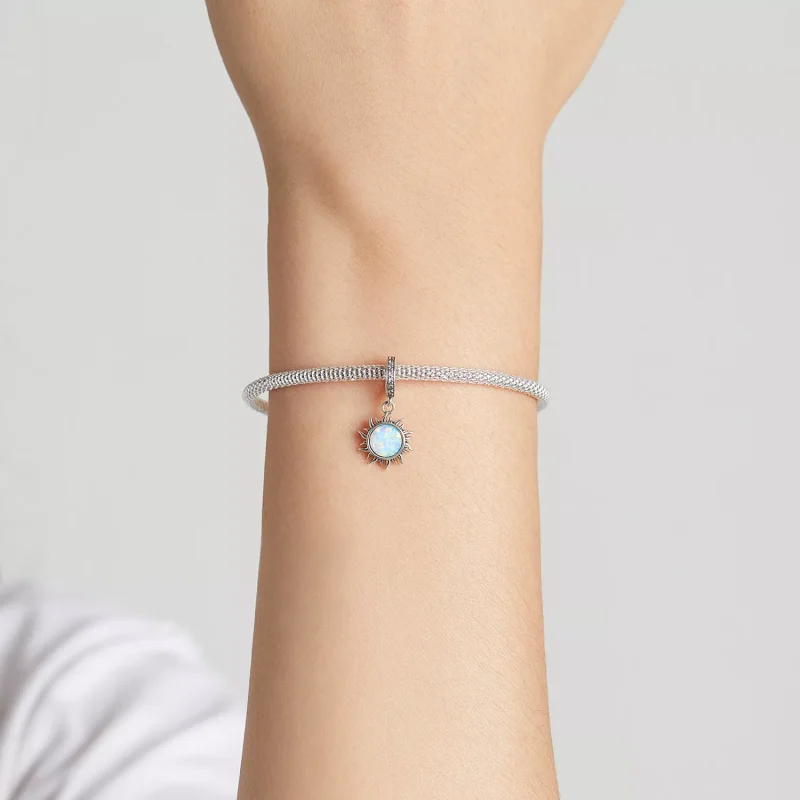 (immagine per) Charm Pendente tipo Pandora Opale Piccolo Sole - SCC2005 - Visualizza 5