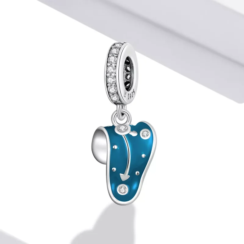 (immagine per) Charm Pendente tipo Pandora Orologio Contorto - SCC2080 - Visualizza 2