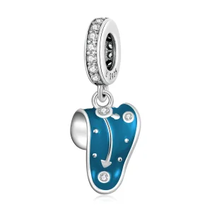 (immagine per) Charm Pendente tipo Pandora Orologio Contorto - SCC2080