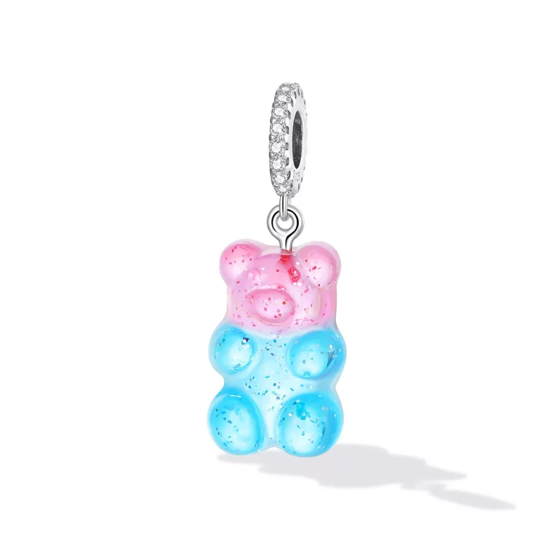 (immagine per) Charm Pendente tipo Pandora Orso di caramelle - SCC2221 - Visualizza 2