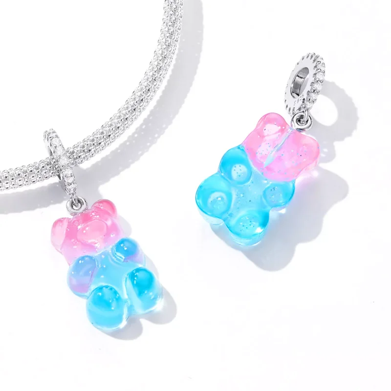 (immagine per) Charm Pendente tipo Pandora Orso di caramelle - SCC2221 - Visualizza 5