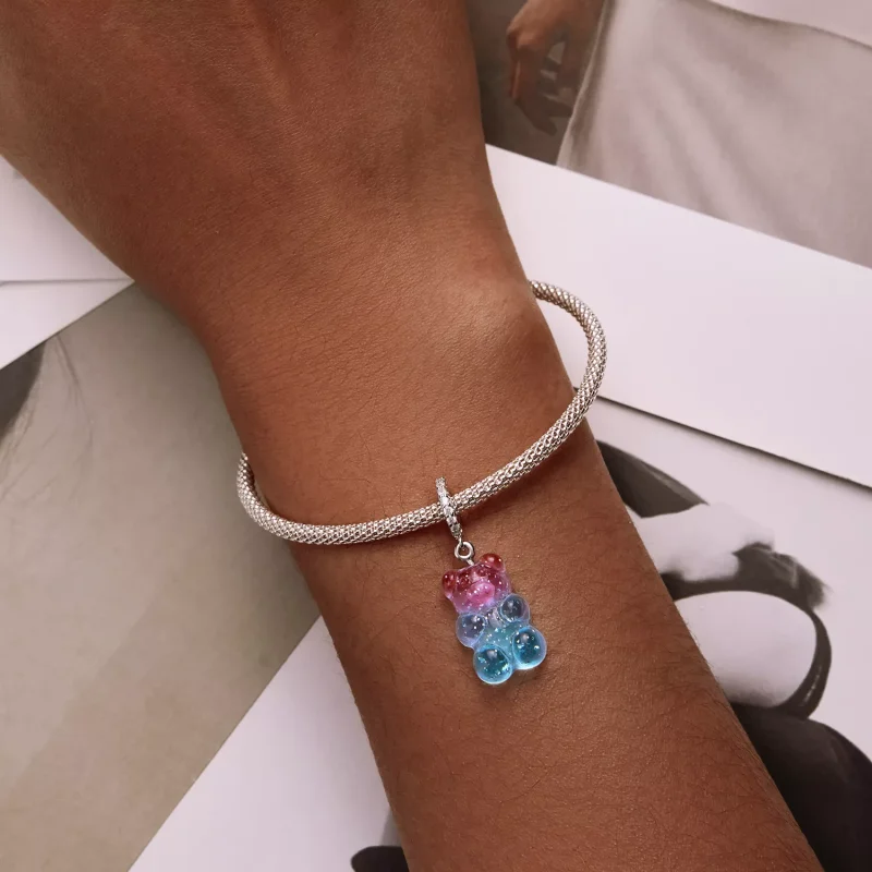 (immagine per) Charm Pendente tipo Pandora Orso di caramelle - SCC2221 - Visualizza 6