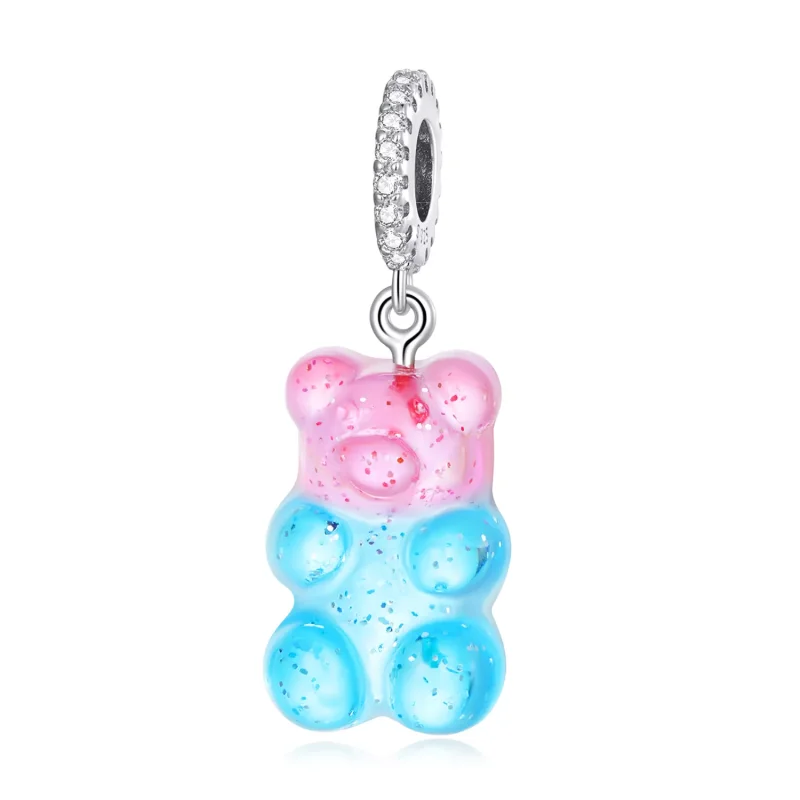(immagine per) Charm Pendente tipo Pandora Orso di caramelle - SCC2221