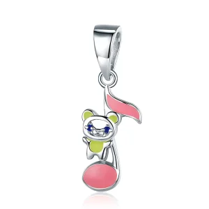 (immagine per) Charm Pendente tipo Pandora Orso Melodia - BSC021
