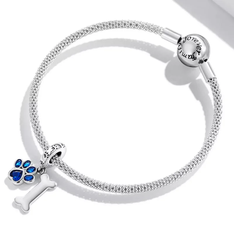 (immagine per) Charm Pendente tipo Pandora Osso di zampa di cane - SCC2127 - Visualizza 3