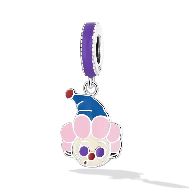 (immagine per) Charm Pendente tipo Pandora Pagliaccio carino - SCC2236 - Visualizza 2