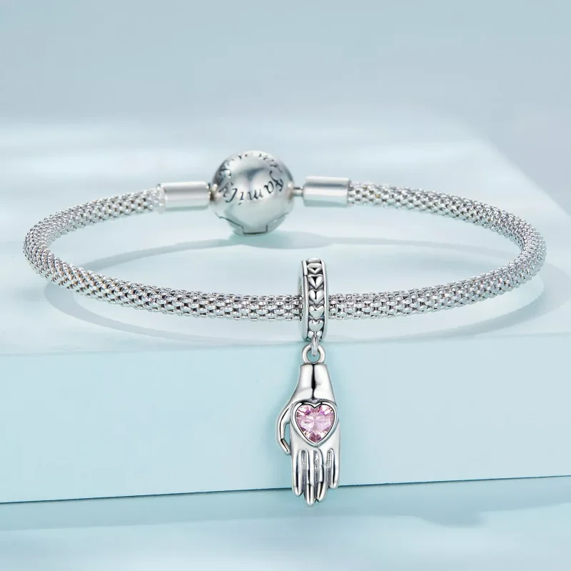 (immagine per) Charm Pendente tipo Pandora Palma - SCC2388 - Visualizza 3