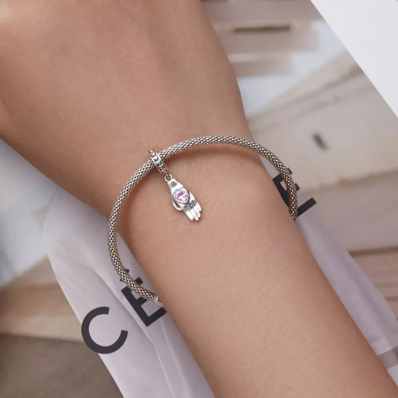 (immagine per) Charm Pendente tipo Pandora Palma - SCC2388 - Visualizza 5