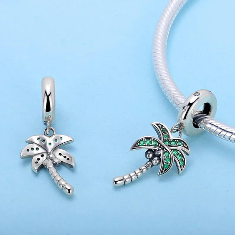 (immagine per) Charm Pendente tipo Pandora Palma - SCC697 - Visualizza 2