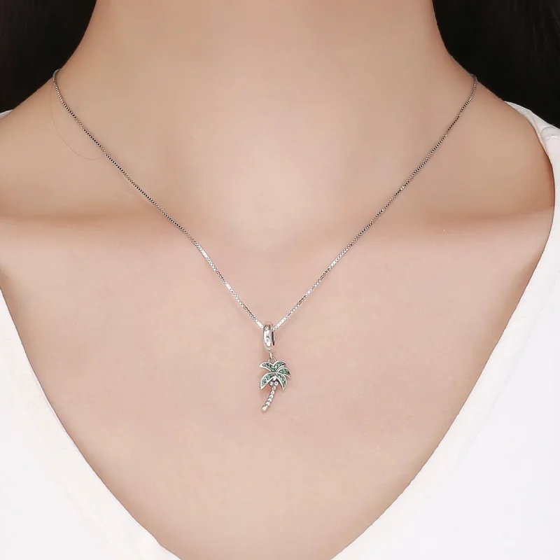 (immagine per) Charm Pendente tipo Pandora Palma - SCC697 - Visualizza 5