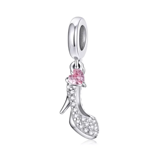 (immagine per) Charm Pendente tipo Pandora Pantofola di cristallo - BSC411